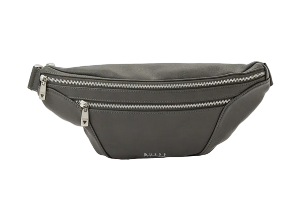 Guess Mestre Medium Bum Bag, Hüfttasche, Umhängetasche, Schwarz