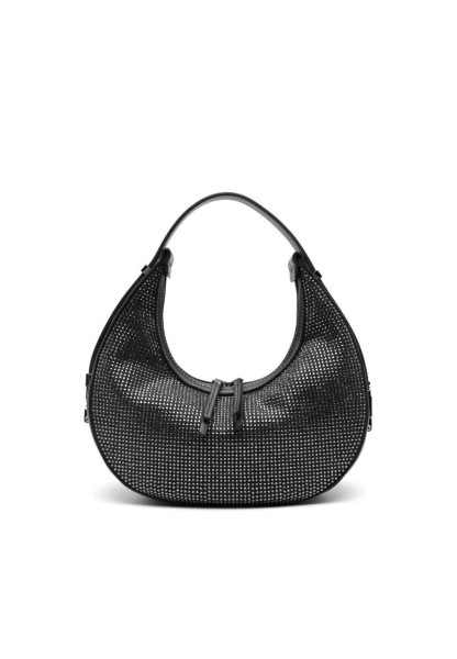 LIU.JO Hobo-Bag Glamour Kiele, Schultertasche, Anthrazit