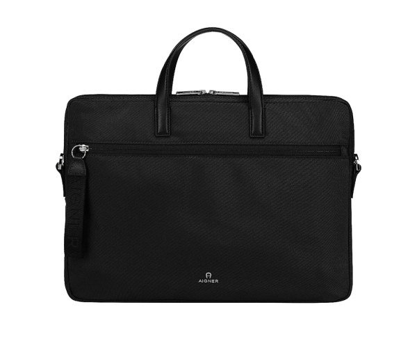 Aigner Laptoptasche / Businessbag Nico, Schwarz