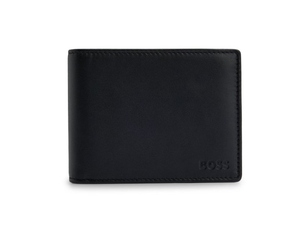 Boss Geldbörse Arezzo Trifold, Schwarz