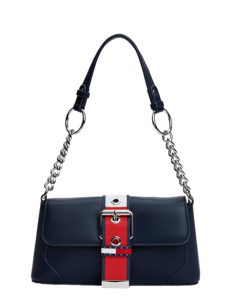 Tommy Jeans Idol Shoulder Bag, Schultertasche, Blau