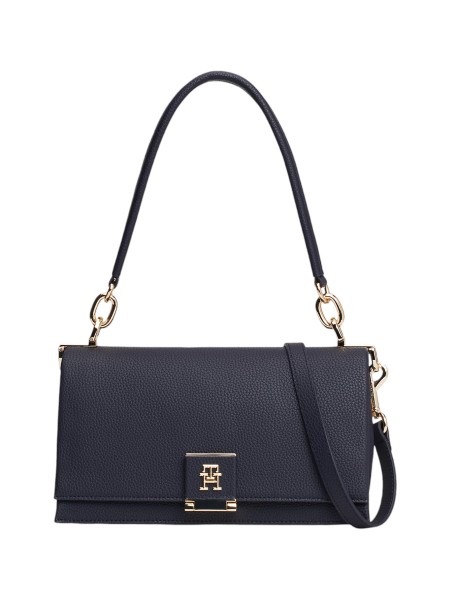 Tommy Hilfiger Heritage Medium Crossover Corporation, Handtasche, Umhängetasche, Dunkelblau