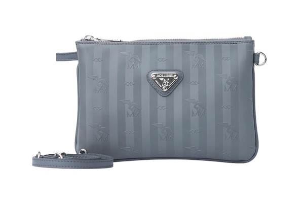 Maison Mollerus Vinerus Elephant Umhängetasche / Clutch, Tamins Silber