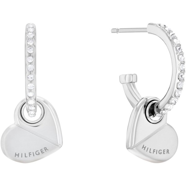 Tommy Hilfiger Ohrstecker Love, Silber