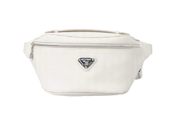 Maison Mollerus Vinerus Pearl Gürteltasche / Bauchtasche, Brienz Silber