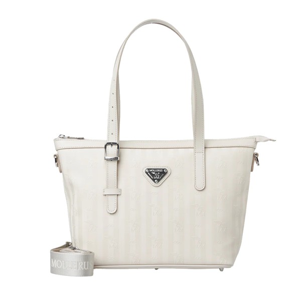 Maison Mollerus Vinerus Pearl Shopper, Vallon Silber