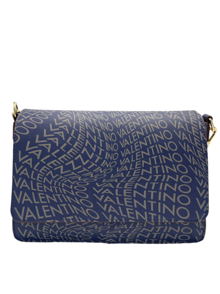 Valentino Bags Samosa, Schultertasche, Umhängetasche, Blau-Grau