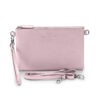 Keine Schwester Clutch / Abendtasche Fenja, Flieder-Silber