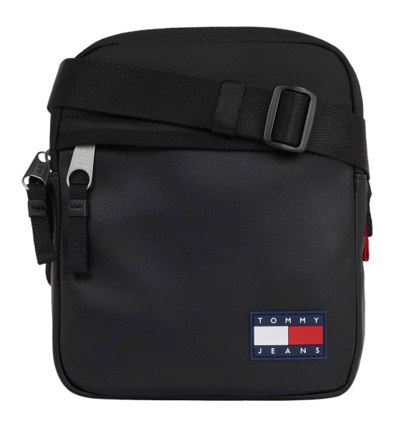 Tommy Jeans Elite Reporter Bag, Umhängetasche, Schwarz