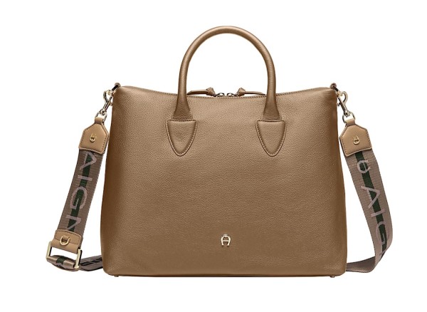 Aigner Handtasche / Umhängetasche Zita M, Trench Beige