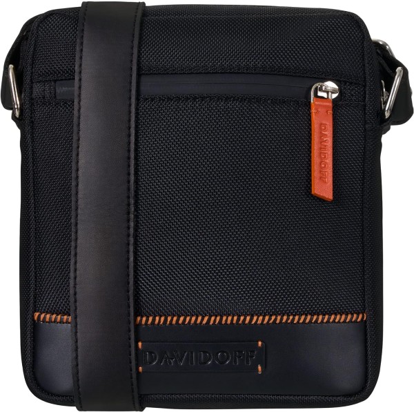 DAVIDOFF Umhängetasche / Reporter Bag Home Run Schwarz