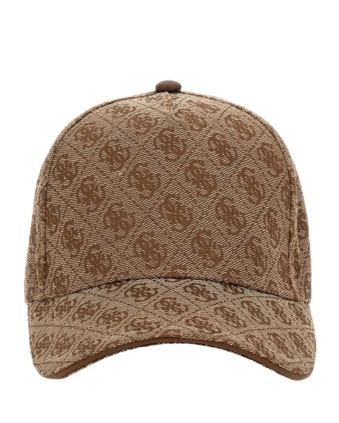 Guess Baseball Cap, Logodesign, Braun-Beige