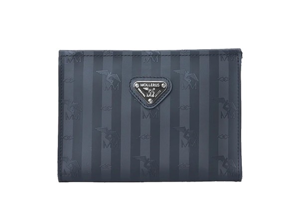 Maison Mollerus Vinerus Black Kosmetiktasche / Clutch, Basodino Silber