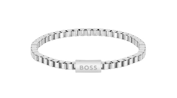 Boss Armband "Chain for him"Edelstahl, Silber